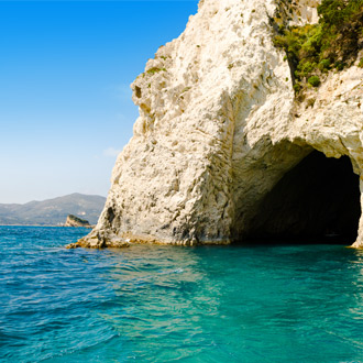 Blauwe grotten in Agios Nikolaos