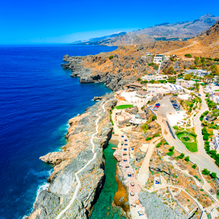Kalypso Beach in Kreta vlakbij Plakias