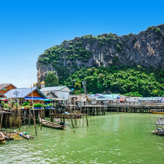 Lokale sfeer in Phang Nga Bay