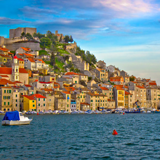 Kleurrijk Noord-Dalmatië aan de Adriatische Zee