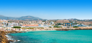 Strand aan de Costa de la Luz in Spanje