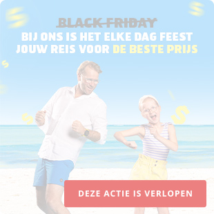 Black Friday? Bij ons is het elke dag feest! Jouw reis voor de beste prijs bij Prijsvrij