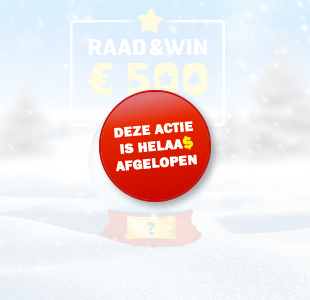 Doe nu mee en maak kans op een reistegoed twv € 500! Kerst Winactie 2021: Raad & Win