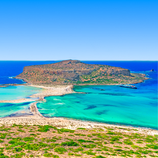 De mooiste stranden van Kreta zijn om de hoek met jouw huurauto: foto van een prachtig strand op Kreta