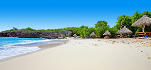 Strand in Curacao