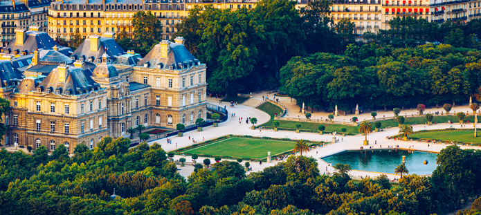 Jardim du Luxembourg in Parijs