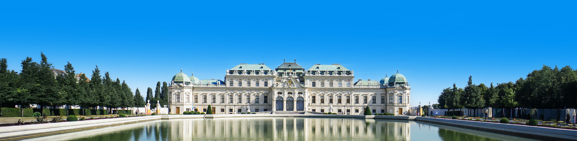 Uitzicht over historisch pand in Wenen