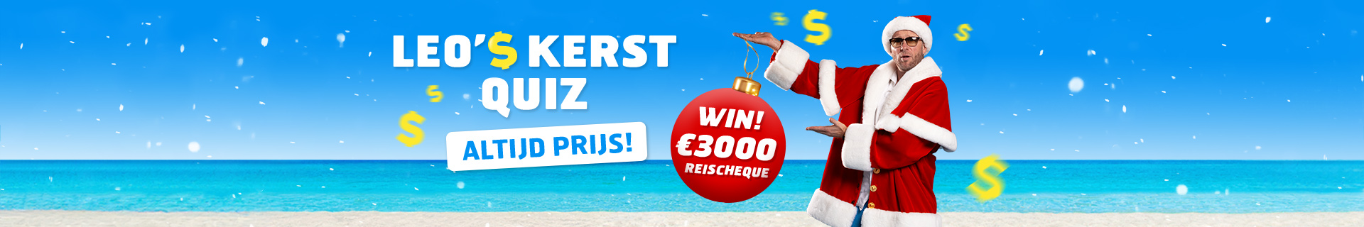 Doe mee & win bij Leo's Kerst Quiz