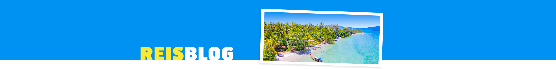 Reisblog met uitzicht op een mooie kustlijn